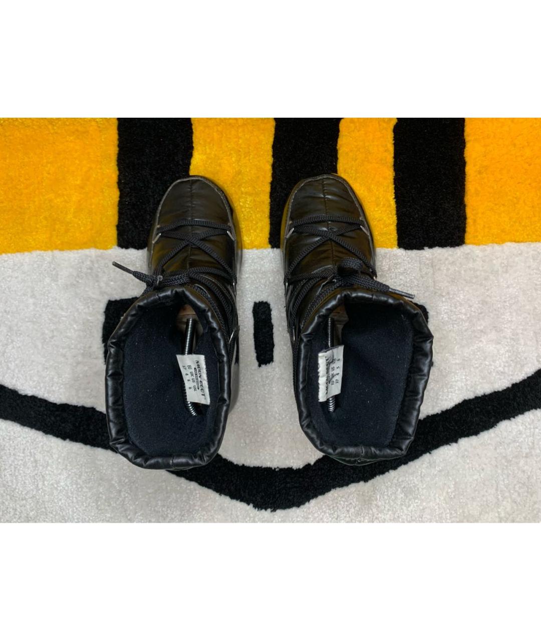 MOON BOOT Черные сапоги, фото 2