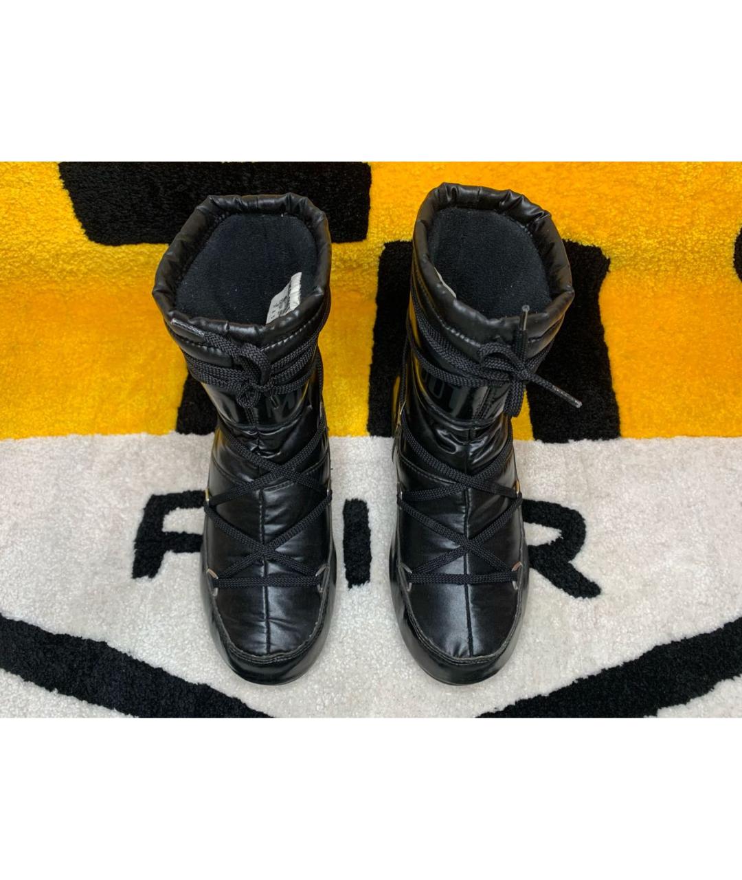 MOON BOOT Черные сапоги, фото 3