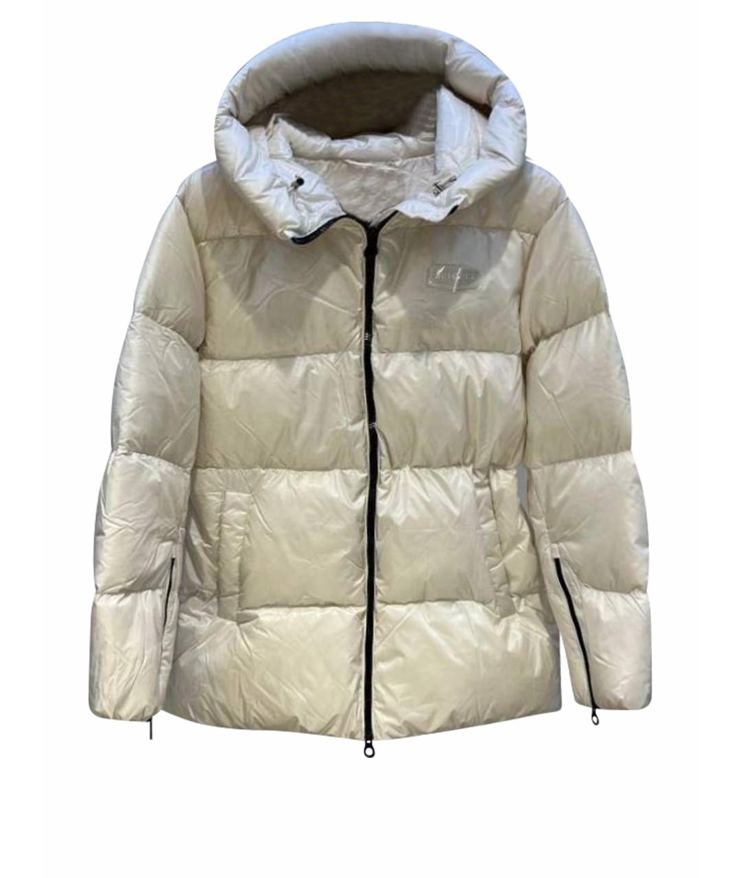 DUVETICA Бежевая полиамидовая куртка, фото 1