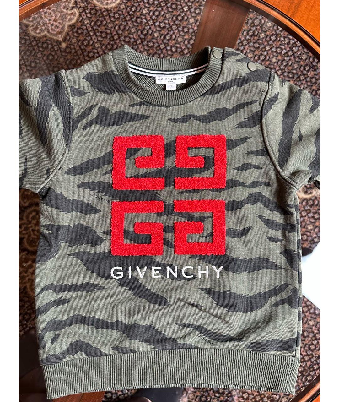 GIVENCHY Зеленый хлопковый комплект, фото 2