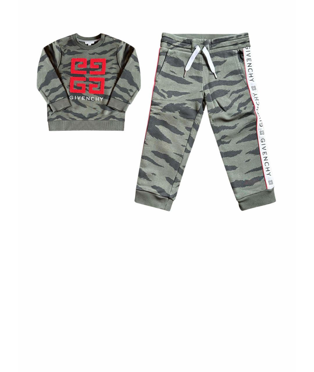 GIVENCHY Зеленый хлопковый комплект, фото 1