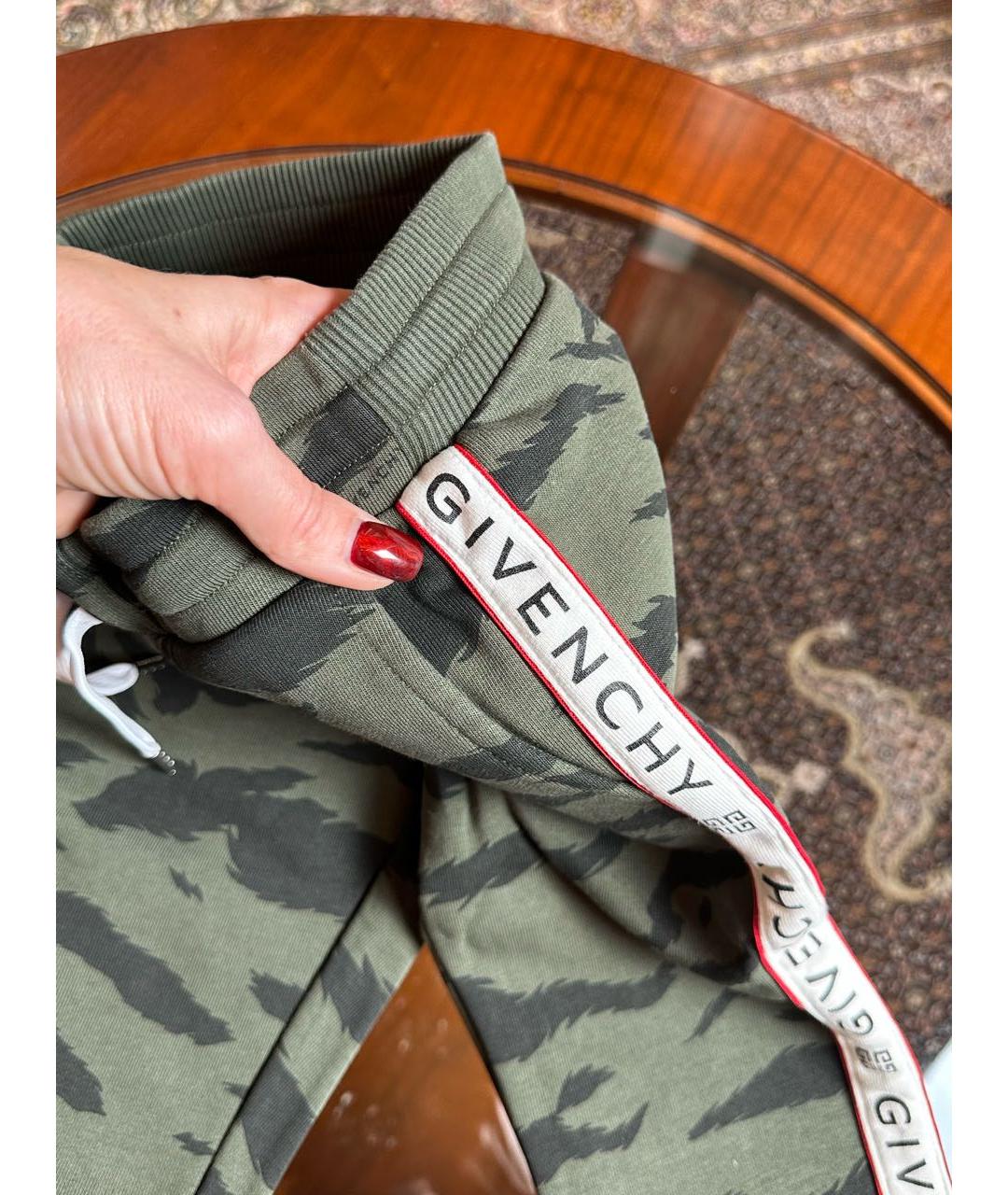 GIVENCHY Зеленый хлопковый комплект, фото 7