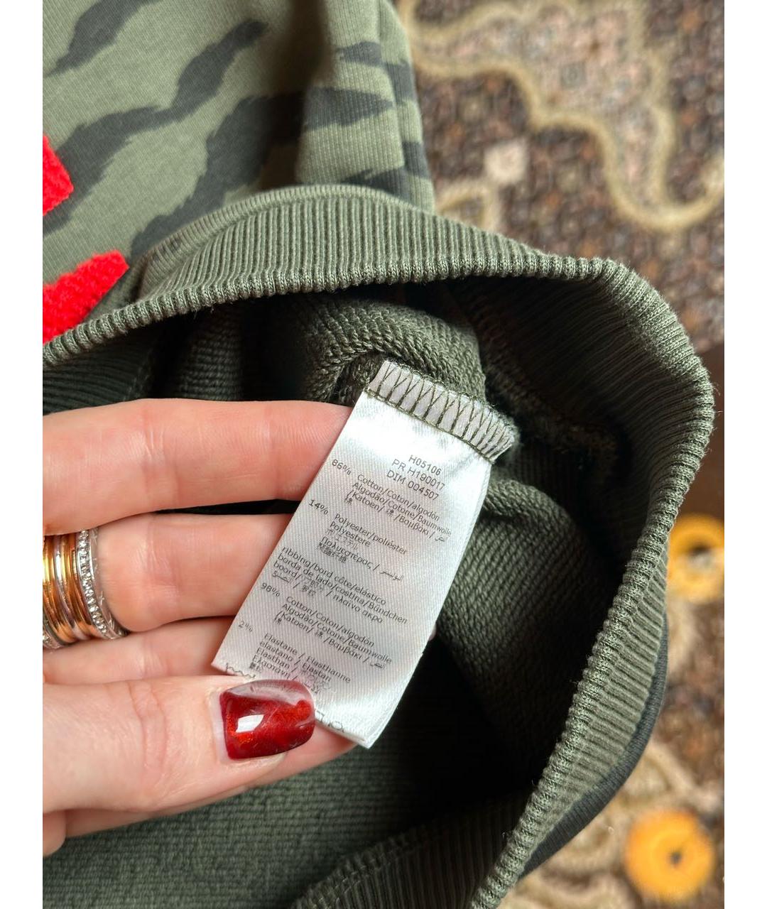 GIVENCHY Зеленый хлопковый комплект, фото 5