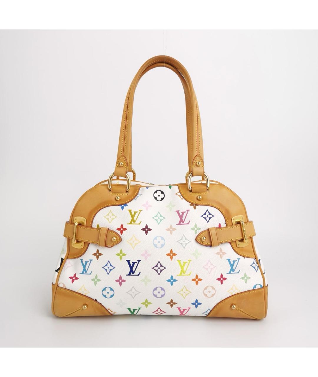 LOUIS VUITTON Белая сумка тоут, фото 4