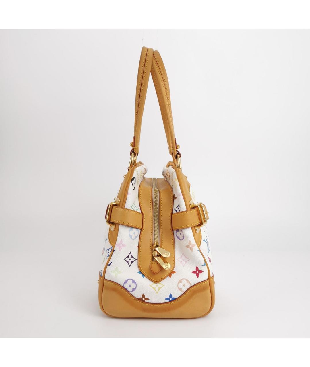 LOUIS VUITTON Белая сумка тоут, фото 3