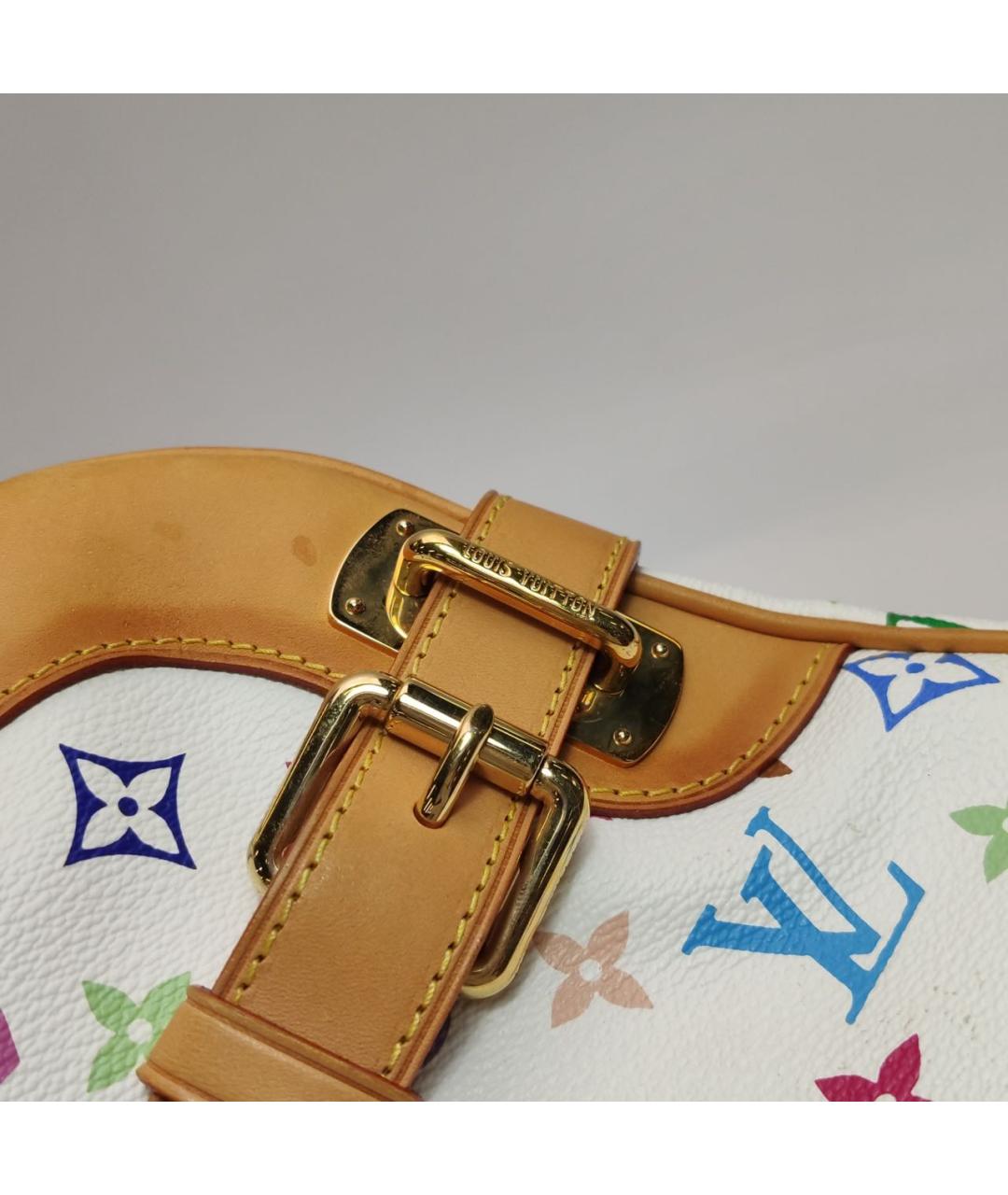 LOUIS VUITTON Белая сумка тоут, фото 8