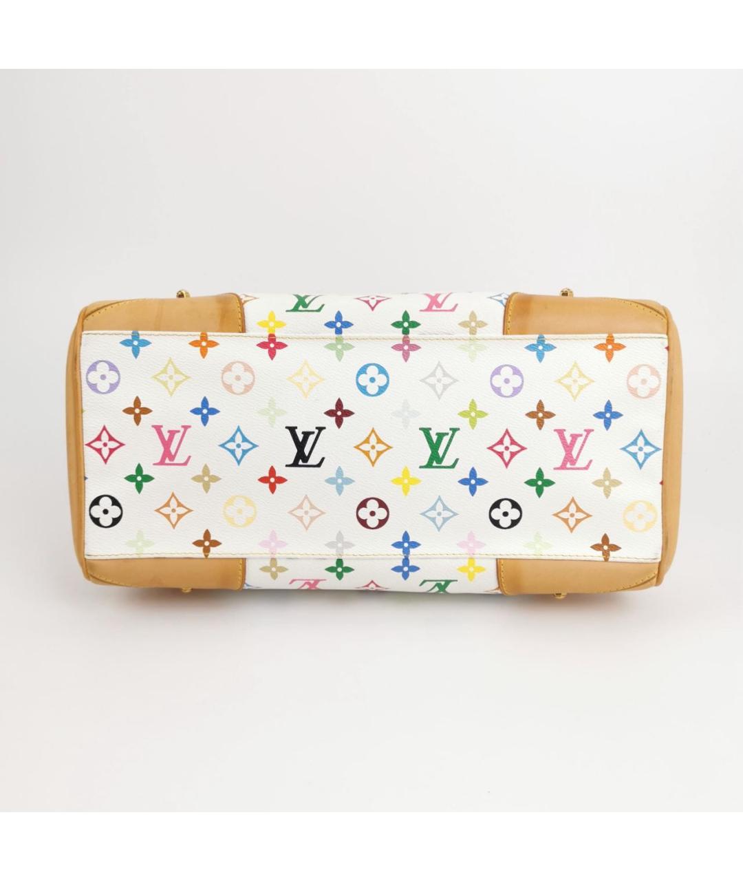 LOUIS VUITTON Белая сумка тоут, фото 5