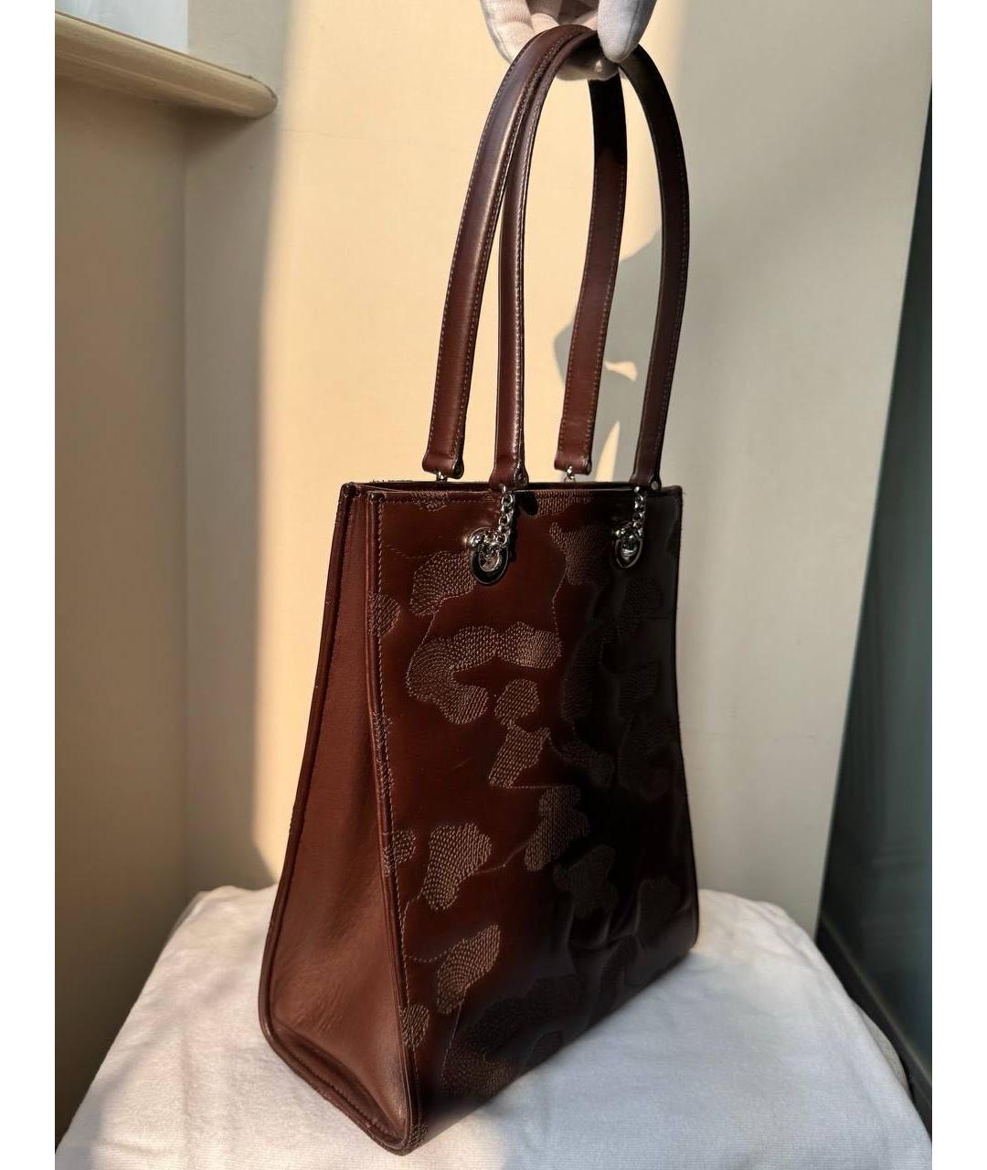 CARTIER Коричневая сумка тоут, фото 3