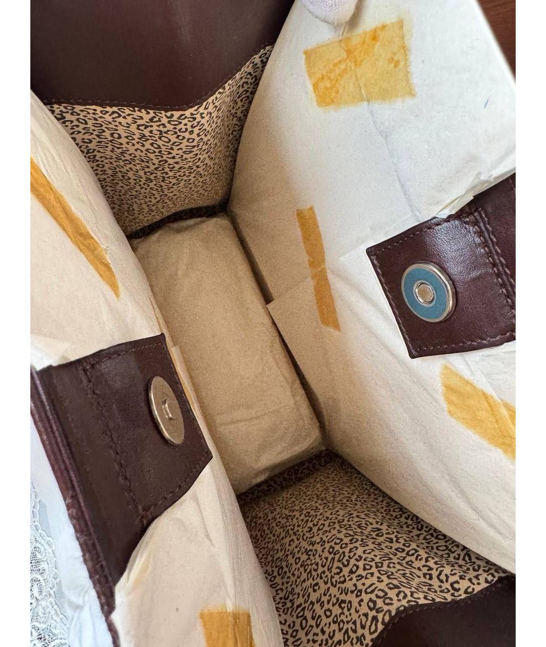 CARTIER Коричневая сумка тоут, фото 8