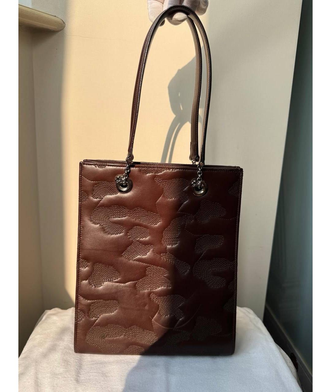 CARTIER Коричневая сумка тоут, фото 9