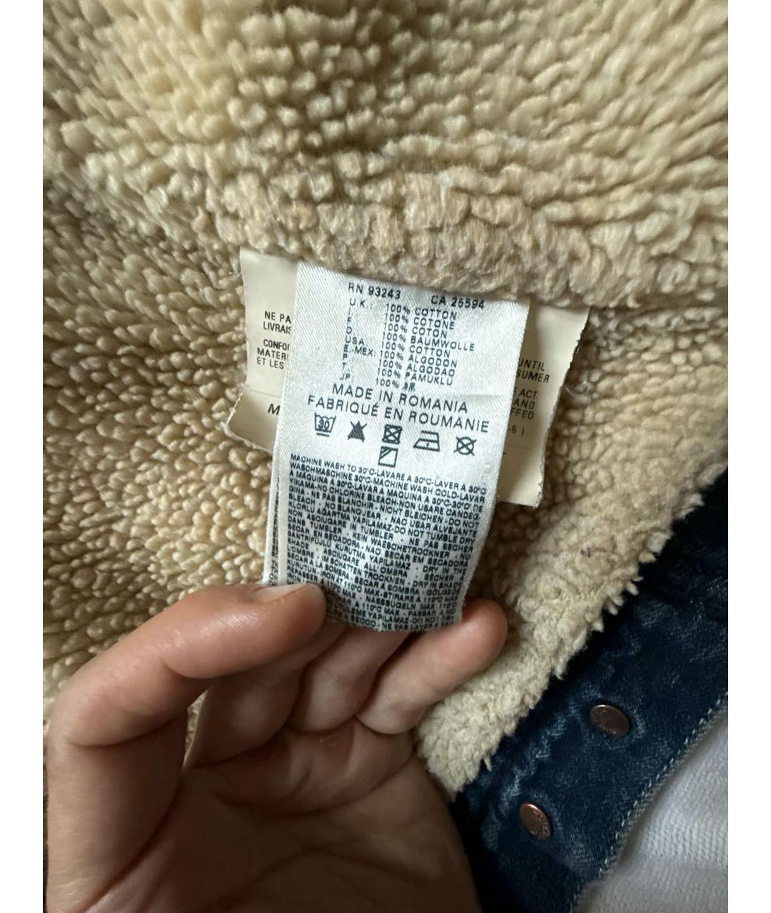 DIESEL Синяя деним куртка, фото 3