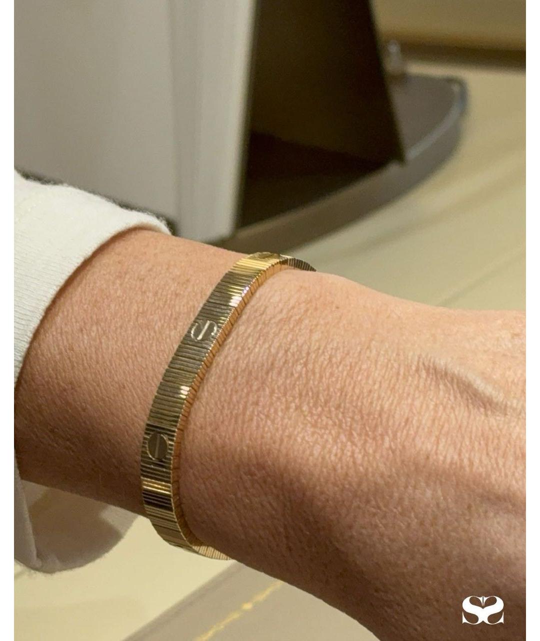 CARTIER Золотой браслет из желтого золота, фото 2