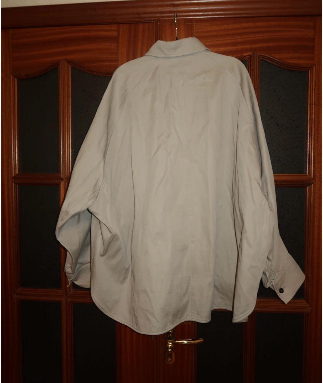 BOTTEGA VENETA Бежевая хлопковая куртка, фото 2