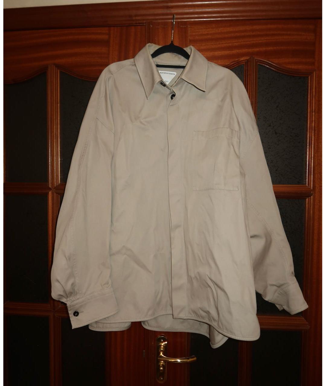 BOTTEGA VENETA Бежевая хлопковая куртка, фото 6