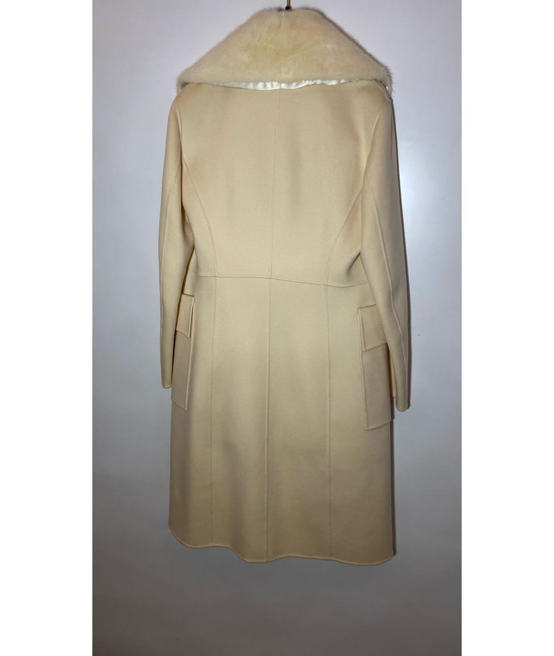 CELINE Бежевое кашемировое пальто, фото 3