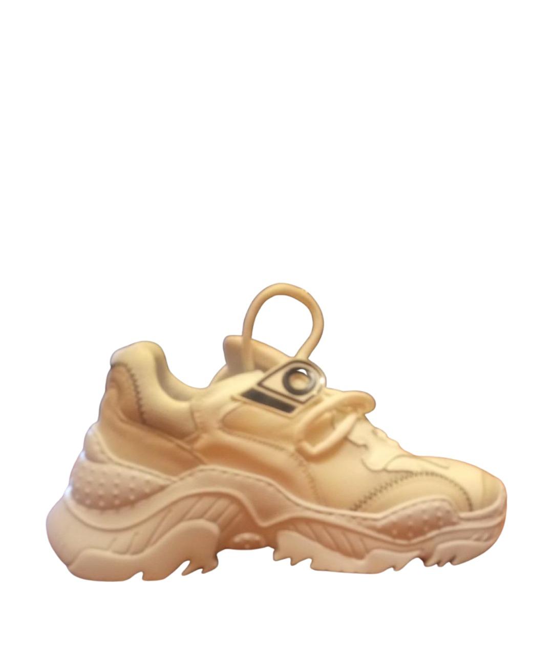 NO. 21 Белые текстильные кроссовки, фото 1