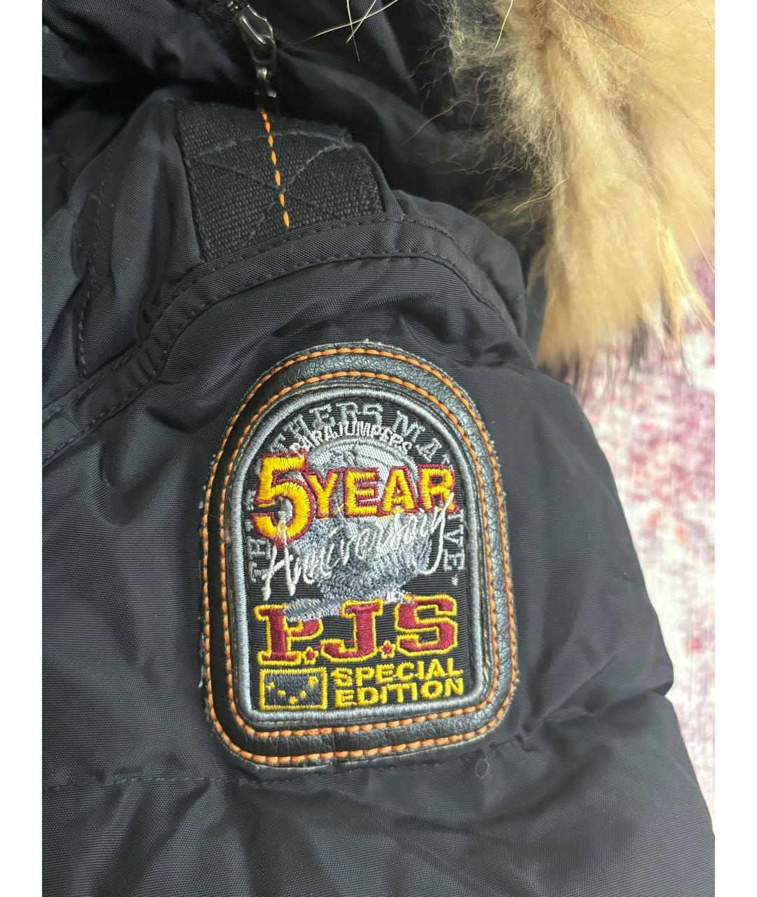 PARAJUMPERS Черный полиамидовый пуховик, фото 4