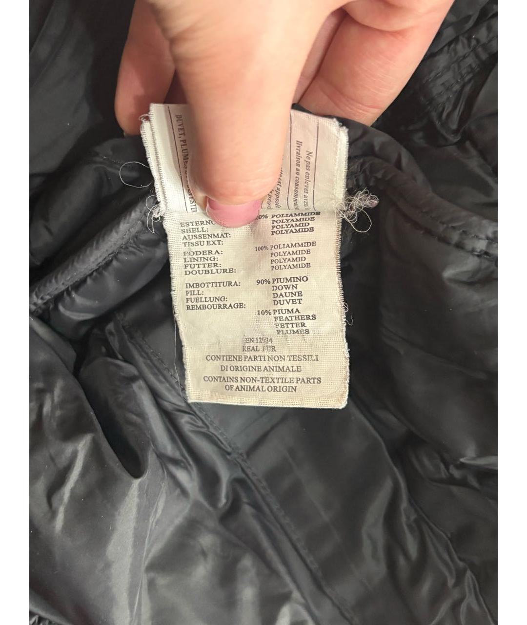 PARAJUMPERS Черный полиамидовый пуховик, фото 6