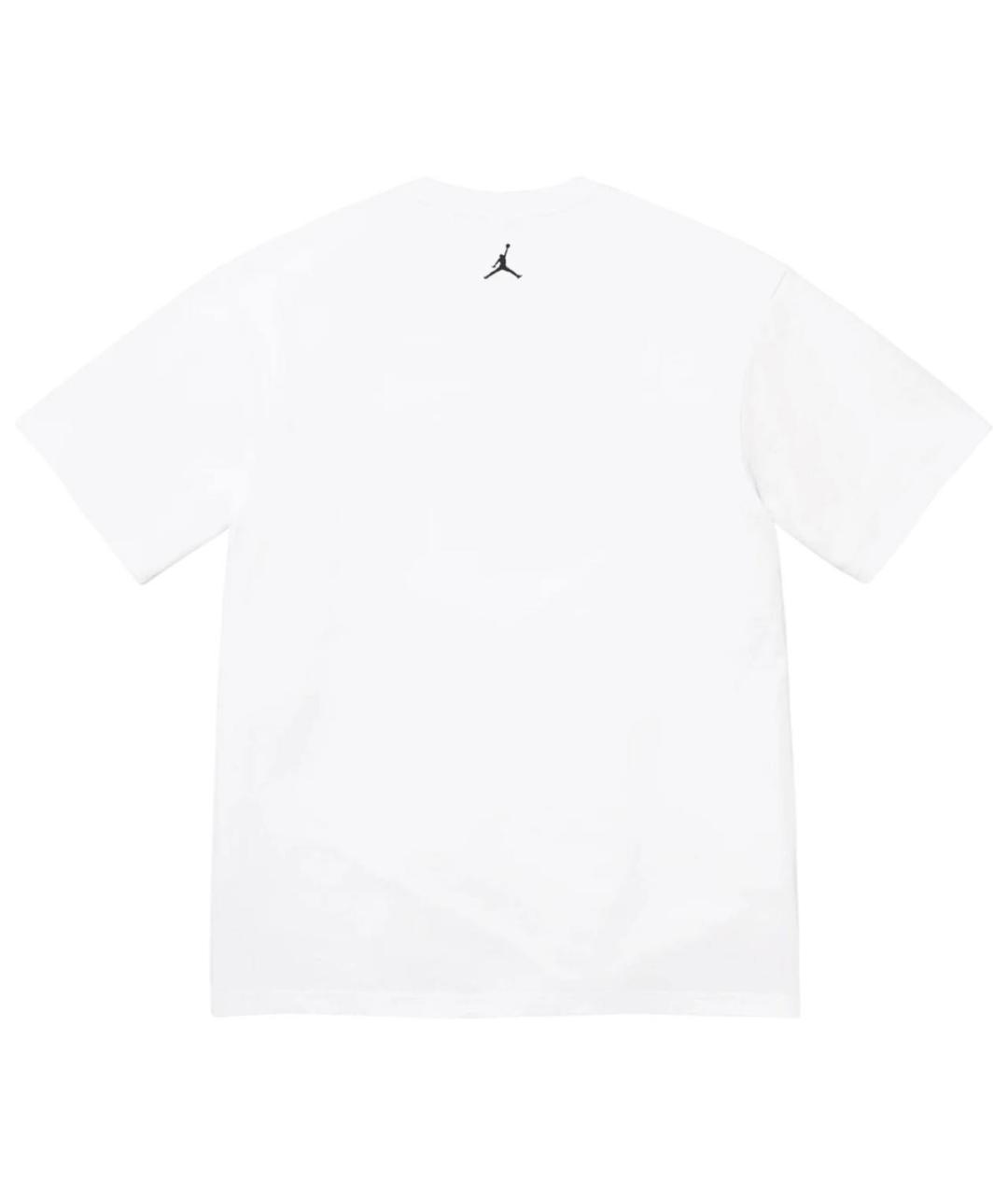 SUPREME Белая хлопковая футболка, фото 2