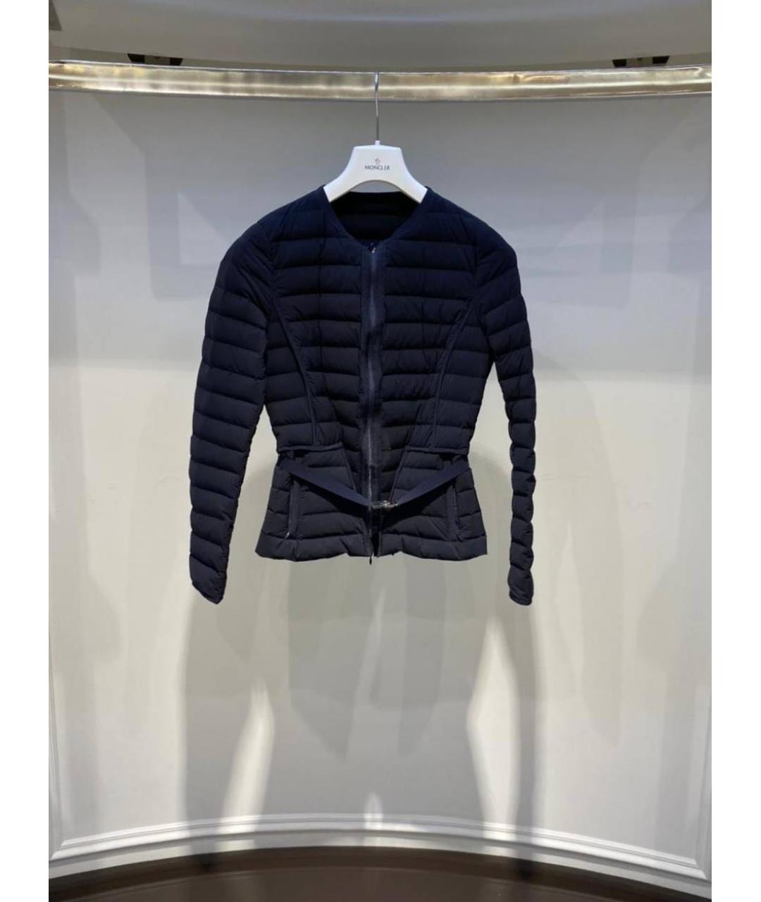 MONCLER Темно-синяя куртка, фото 2