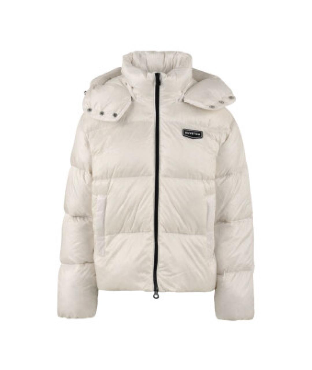 DUVETICA Белая полиамидовая куртка, фото 1