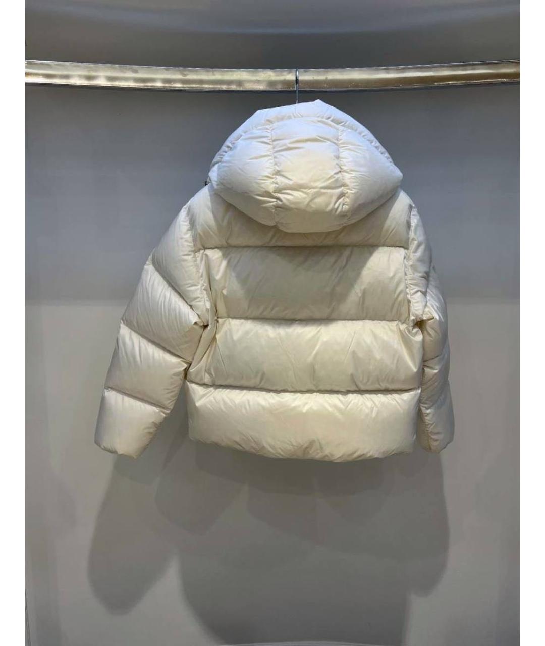 DUVETICA Белая полиамидовая куртка, фото 3