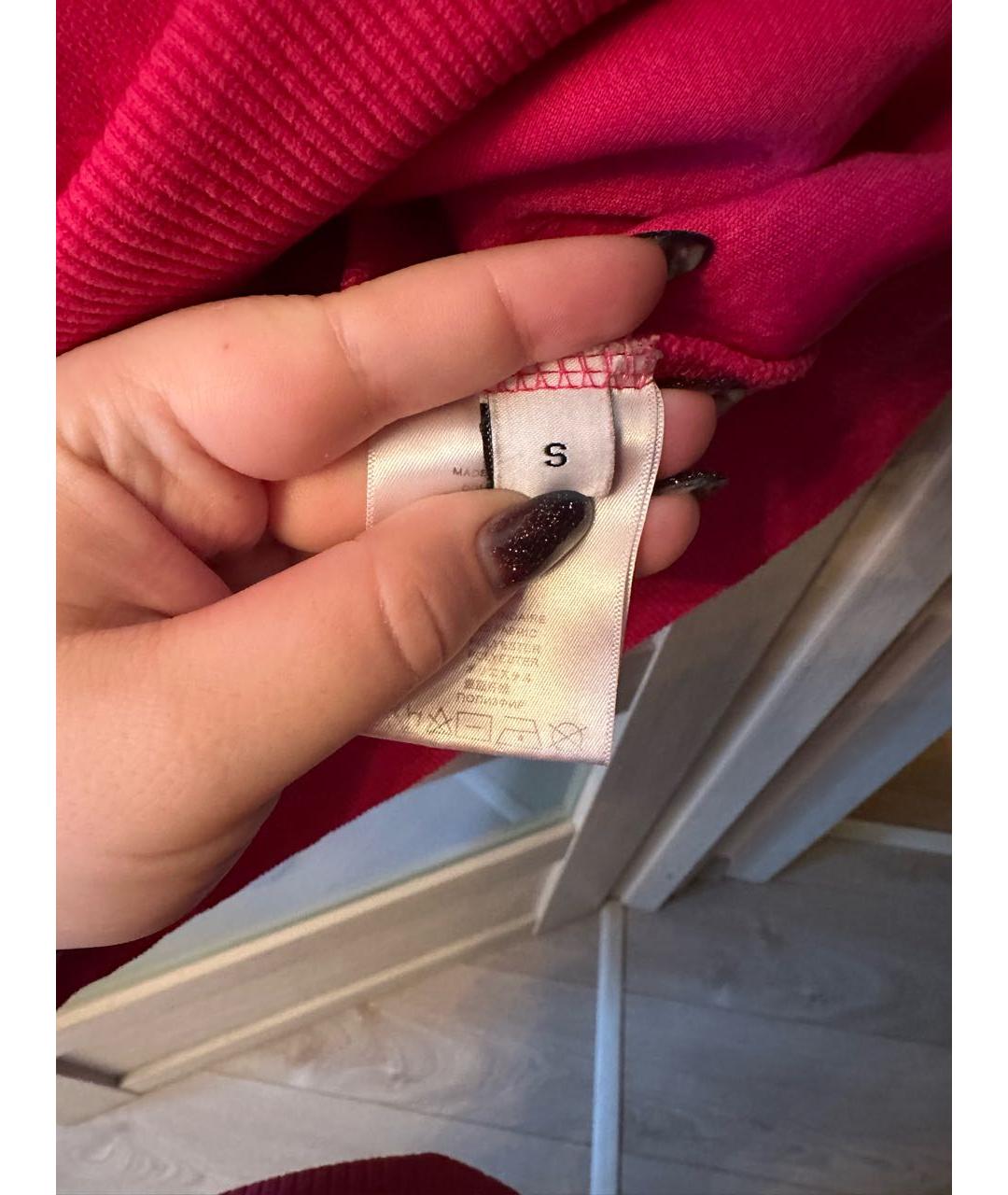 GIVENCHY Фуксия хлопковый джемпер / свитер, фото 3