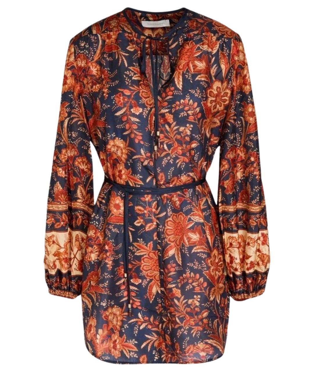 ZIMMERMANN Мульти шелковая блузы, фото 1