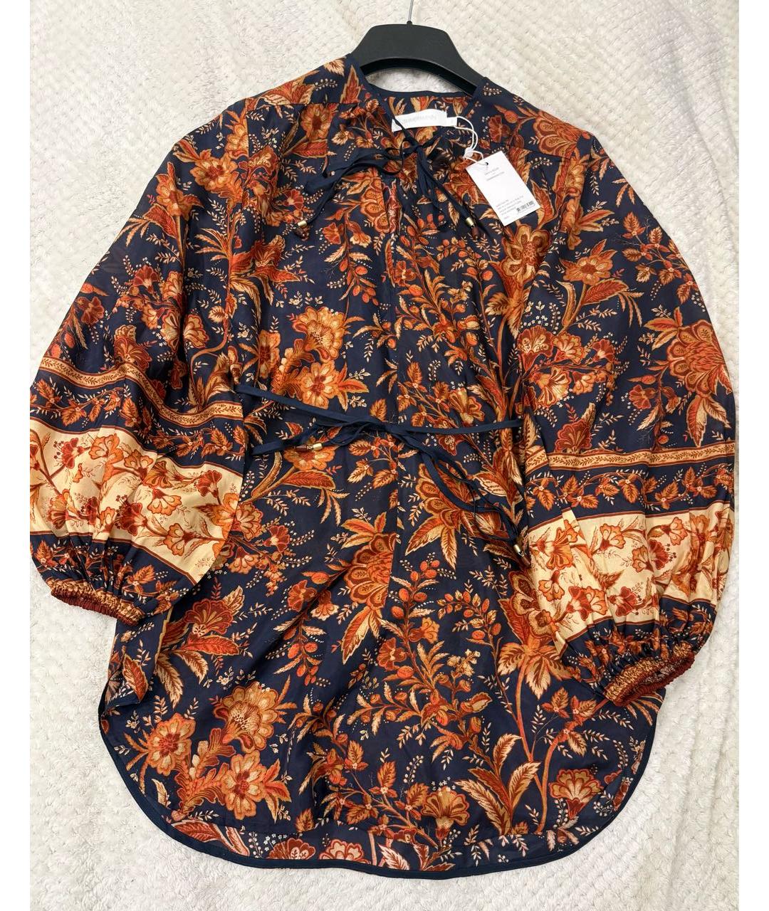 ZIMMERMANN Мульти шелковая блузы, фото 2