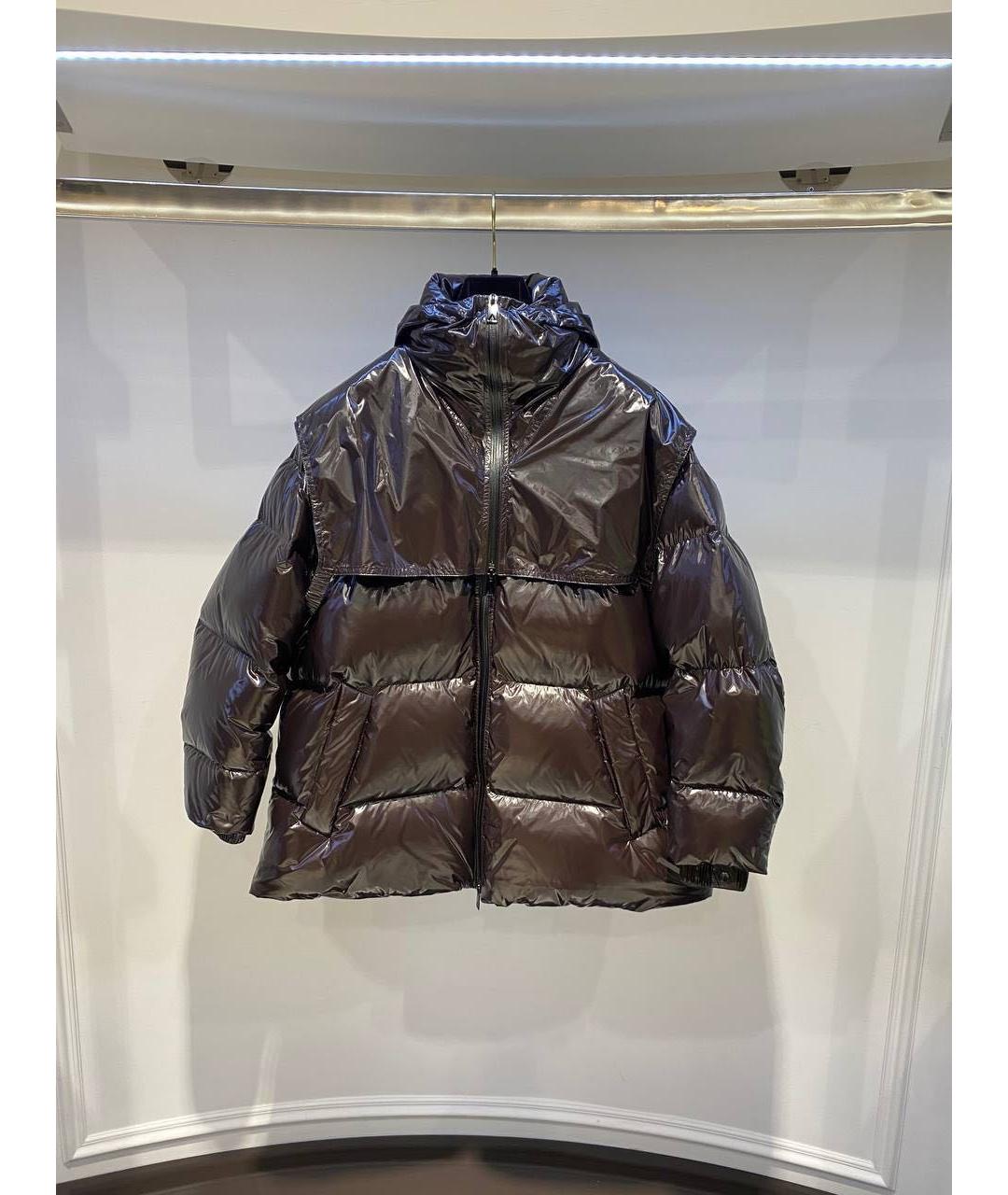 BOTTEGA VENETA Коричневый пуховик, фото 2