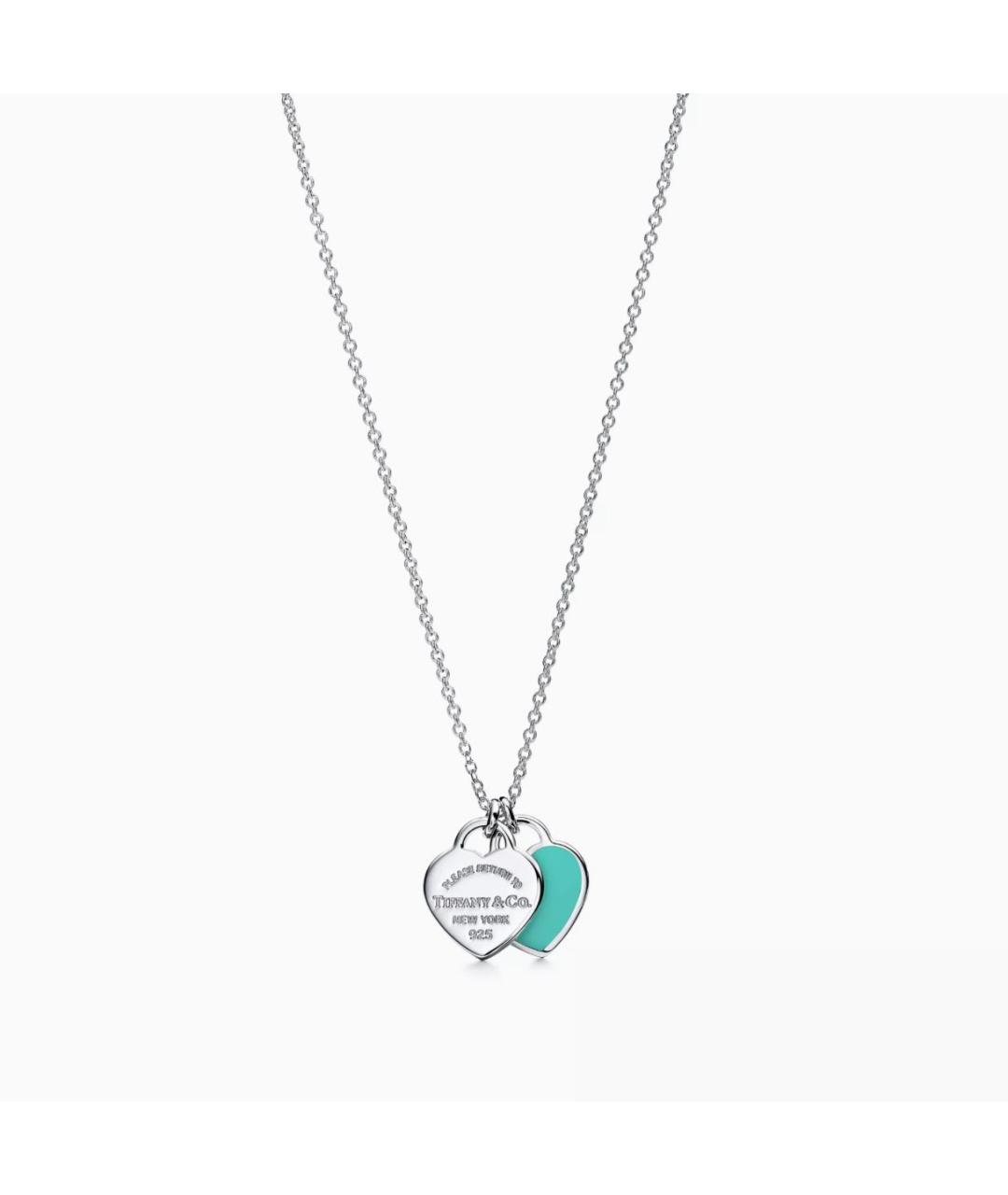 TIFFANY&CO Бирюзовая серебряная цепочка, фото 6