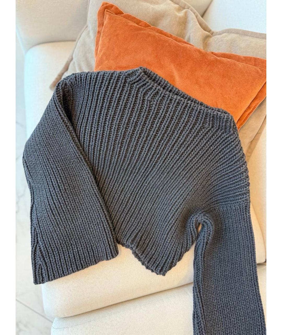 BRUNELLO CUCINELLI Черный шерстяной джемпер / свитер, фото 6