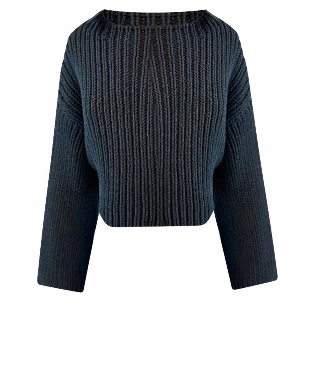 BRUNELLO CUCINELLI Черный шерстяной джемпер / свитер, фото 1