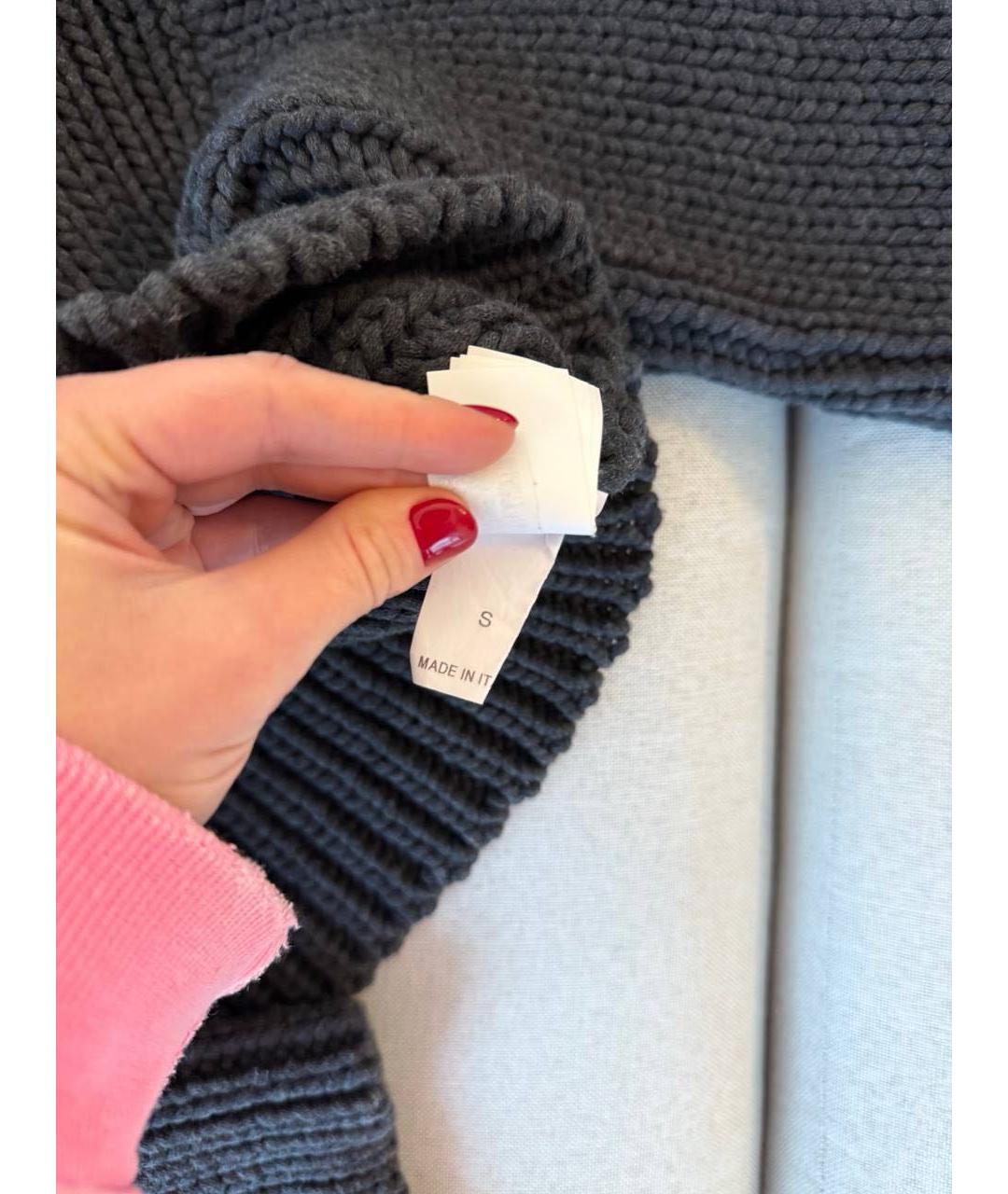 BRUNELLO CUCINELLI Черный шерстяной джемпер / свитер, фото 4