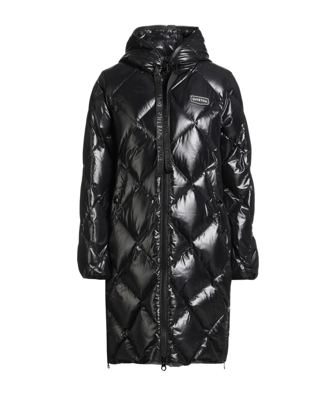 DUVETICA Черная полиамидовая куртка, фото 1