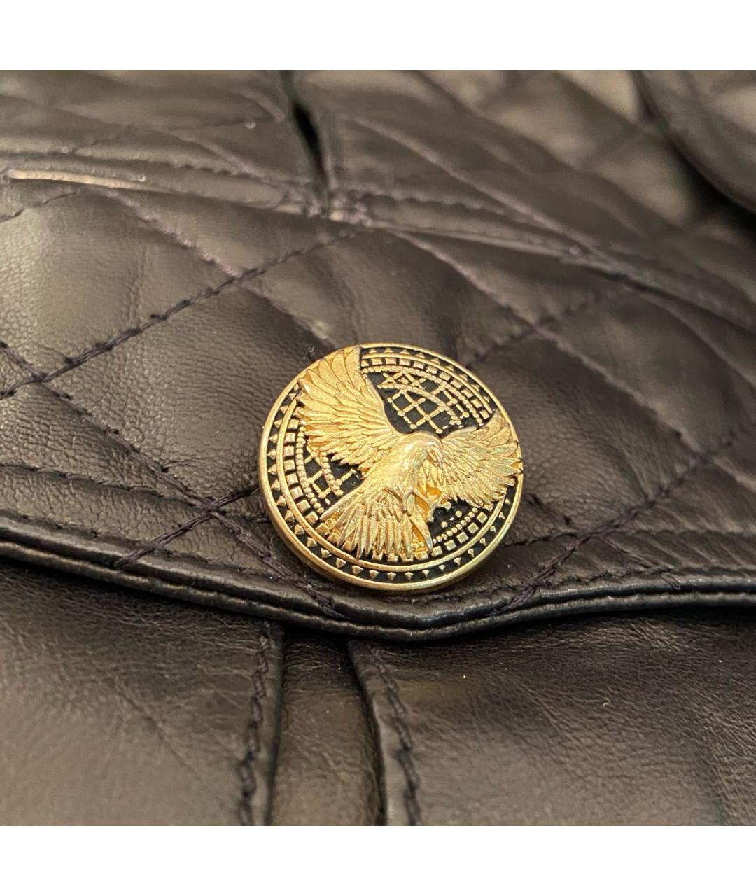 BALMAIN Черный кожаный жилет, фото 4