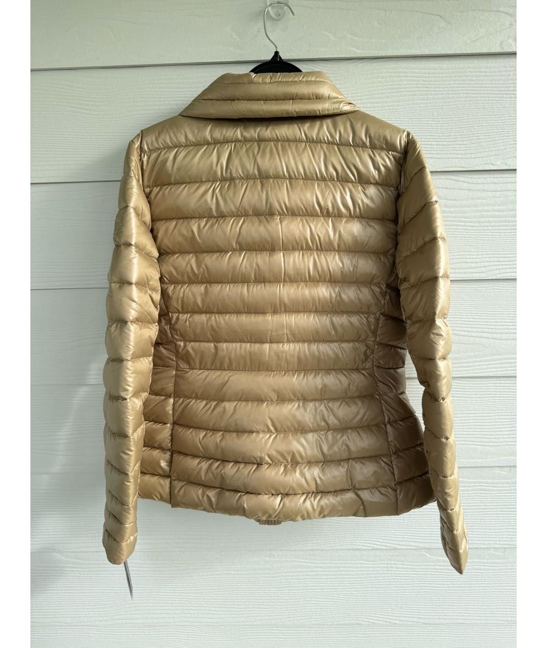 RALPH LAUREN Бежевая полиэстеровая куртка, фото 8