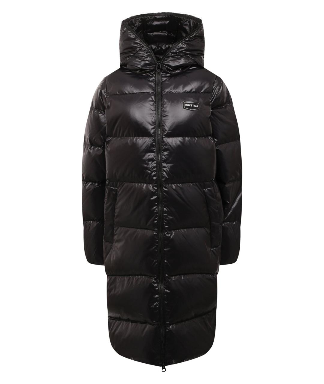 DUVETICA Черная полиамидовая куртка, фото 1