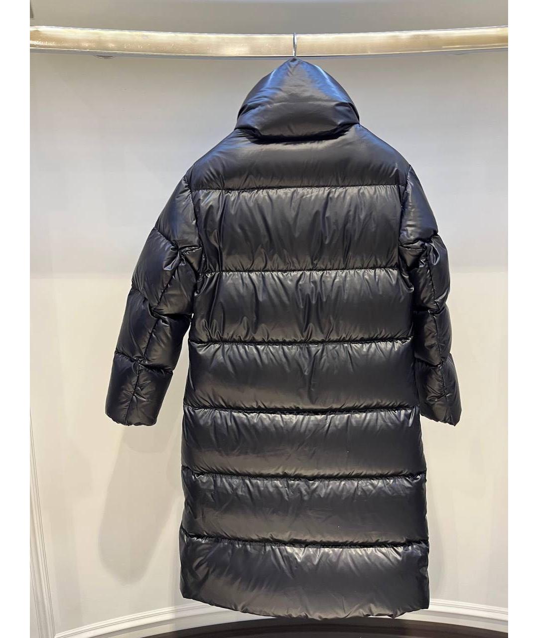 DUVETICA Черная полиамидовая куртка, фото 3