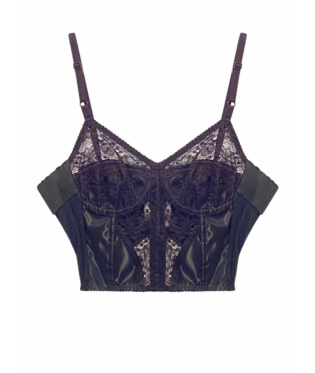 DOLCE&GABBANA Черный полиамидовый корсет, фото 1