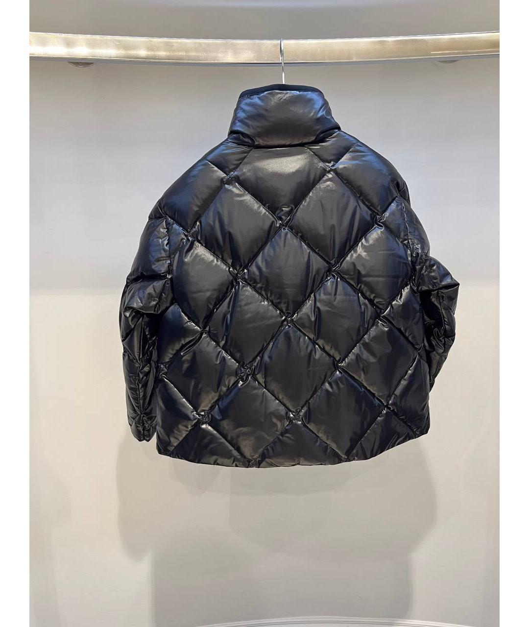 DUVETICA Черная полиамидовая куртка, фото 3