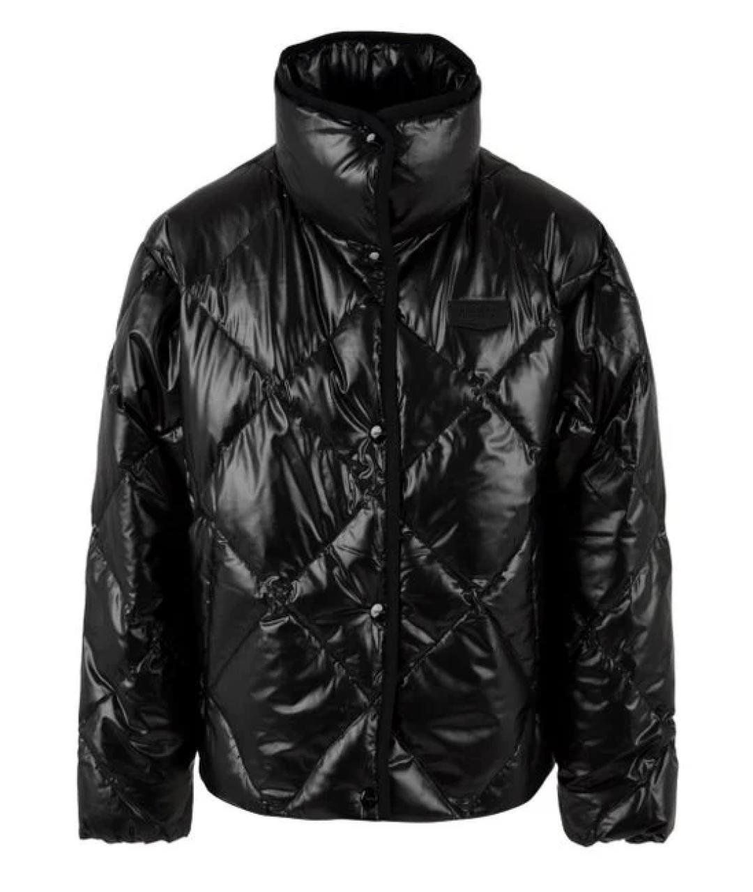 DUVETICA Черная полиамидовая куртка, фото 1