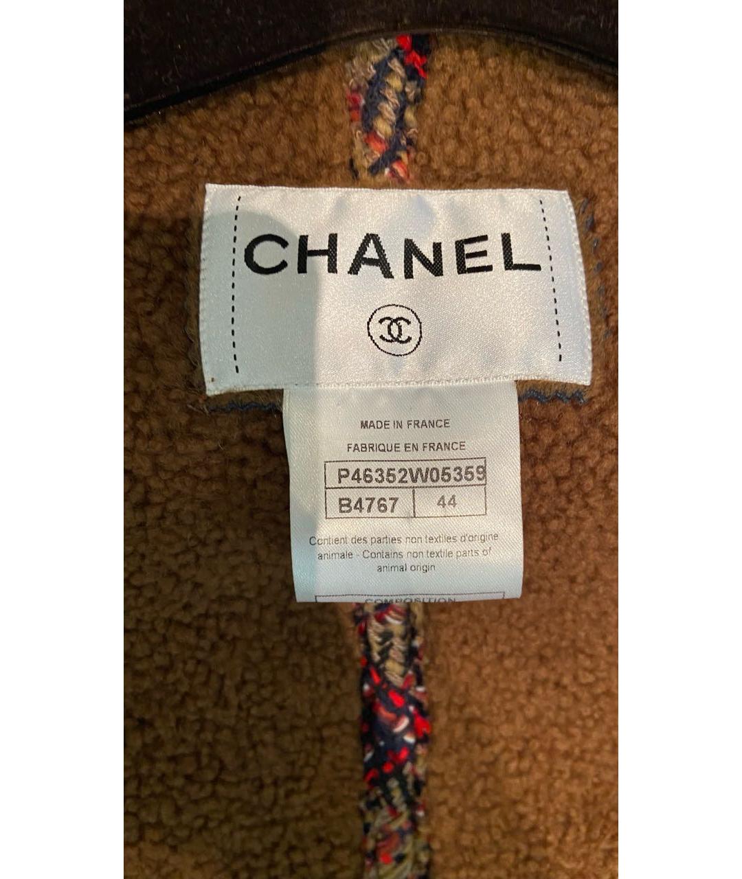 CHANEL Мульти меховая дубленка, фото 8