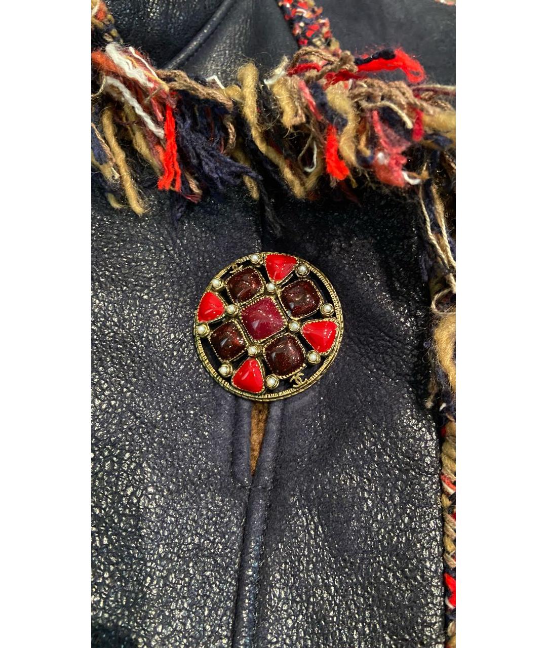 CHANEL Мульти меховая дубленка, фото 5