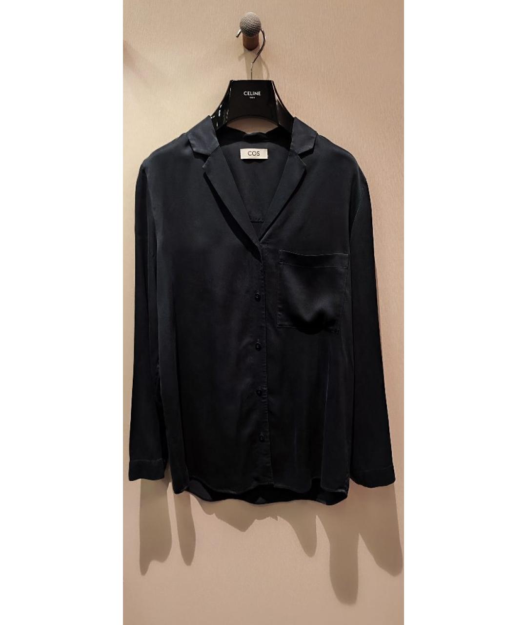 COS Черная шелковая пижама, фото 5