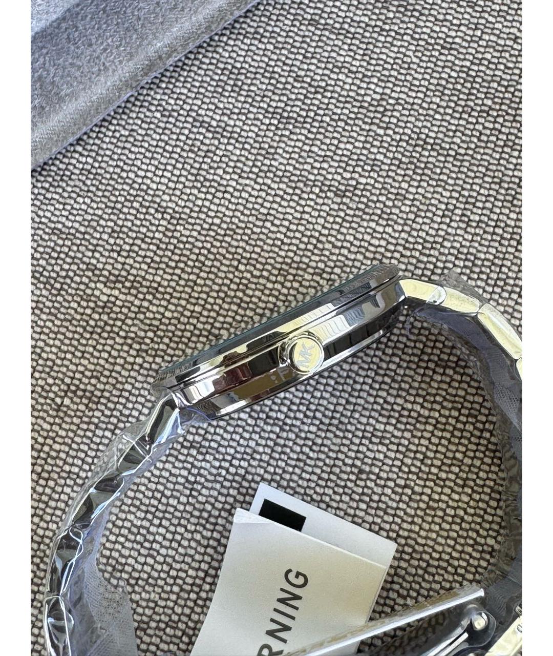 MICHAEL KORS Серебряные металлические часы, фото 7