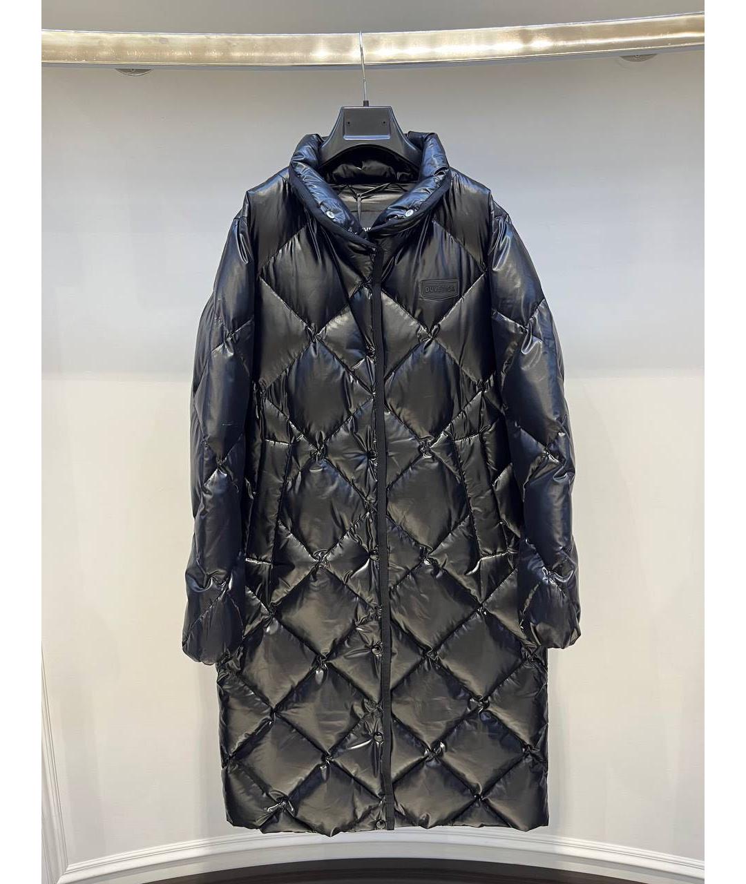 DUVETICA Черная полиамидовая куртка, фото 3
