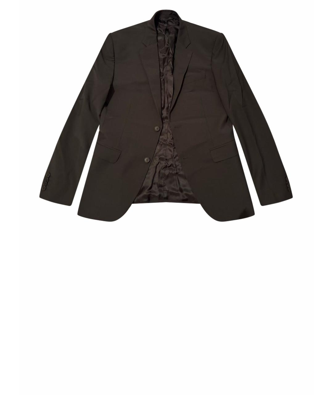 CALVIN KLEIN Черный классический костюм, фото 1