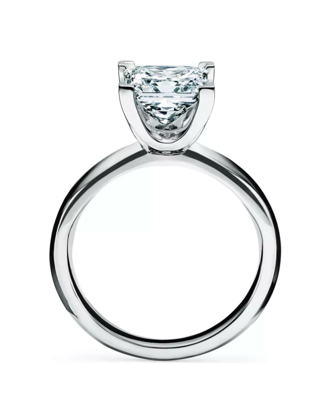 TIFFANY&CO Серебряное платиновое кольцо, фото 4