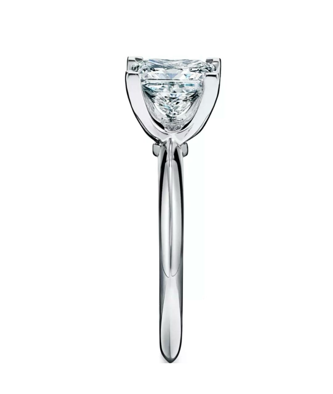 TIFFANY&CO Серебряное платиновое кольцо, фото 3